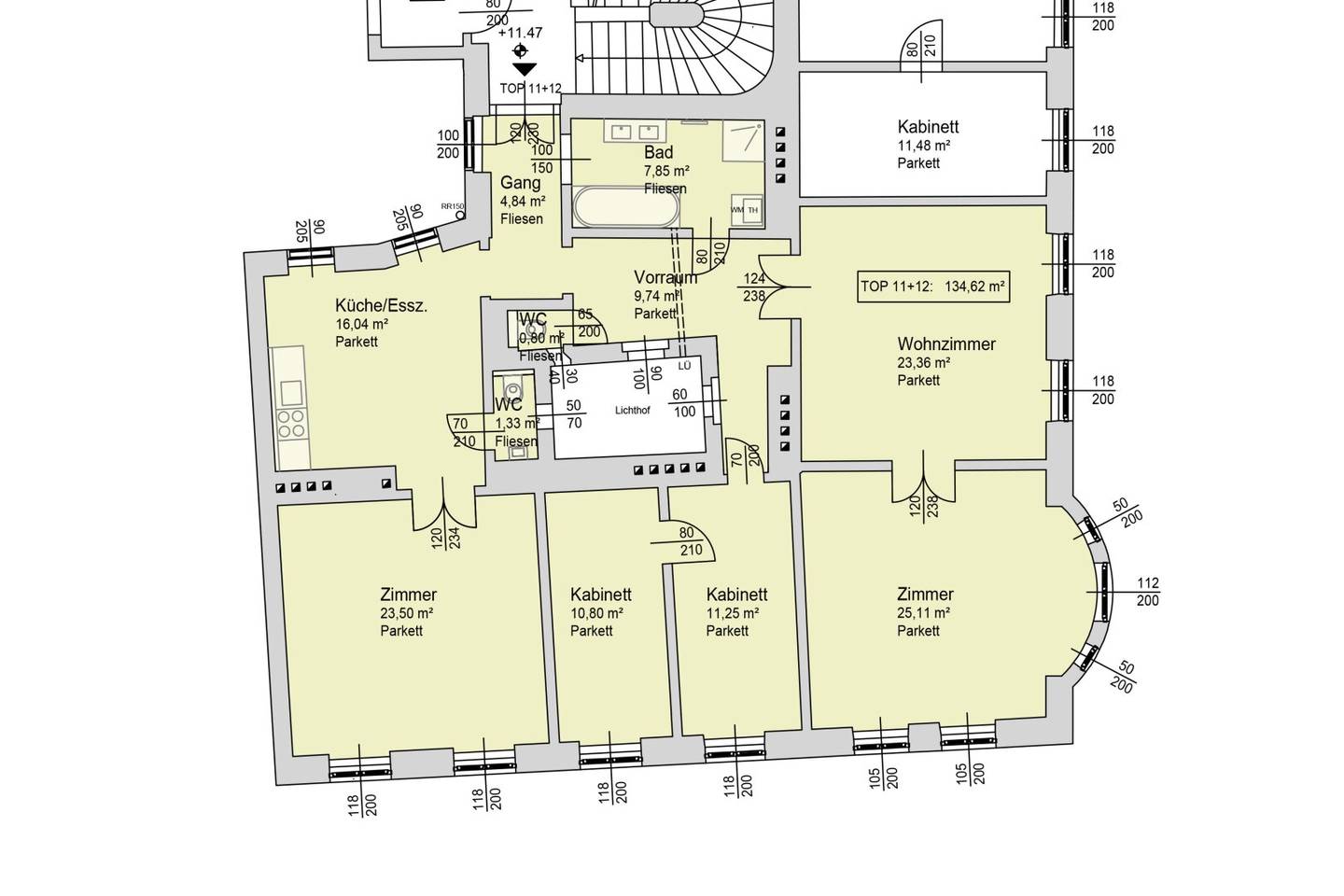 Traumhafte und sehr gepflegte 5-Zimmer-Altbauwohnung - zentrale Lage / Nähe U3-Station - Top Infrastruktur!