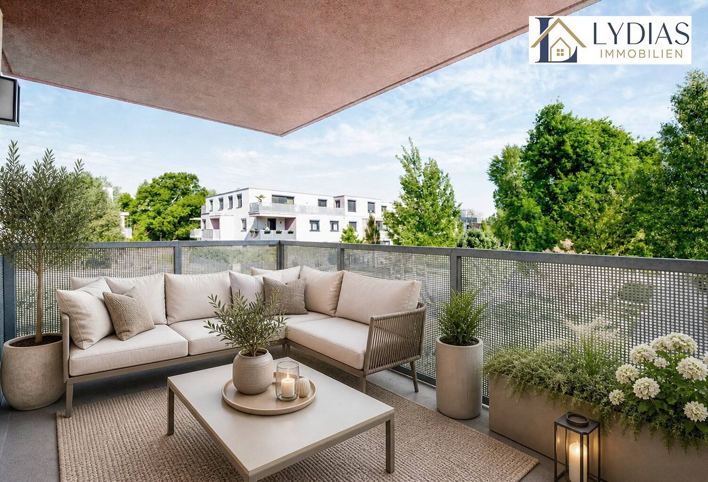 Stilvolle und ruhige 3-Zimmer-Wohnung mit großzügigem Balkon und Ausblick ins Grüne, BJ 2018, sehr gepflegt – Top-Infrastruktur!
