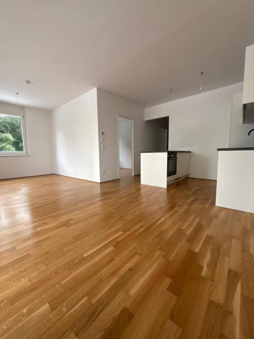 Neuwertige 3-Zi-Wohnung mit Balkon in Graz, 68m², Fußbodenheizung, Aufzug, Wohnküche!