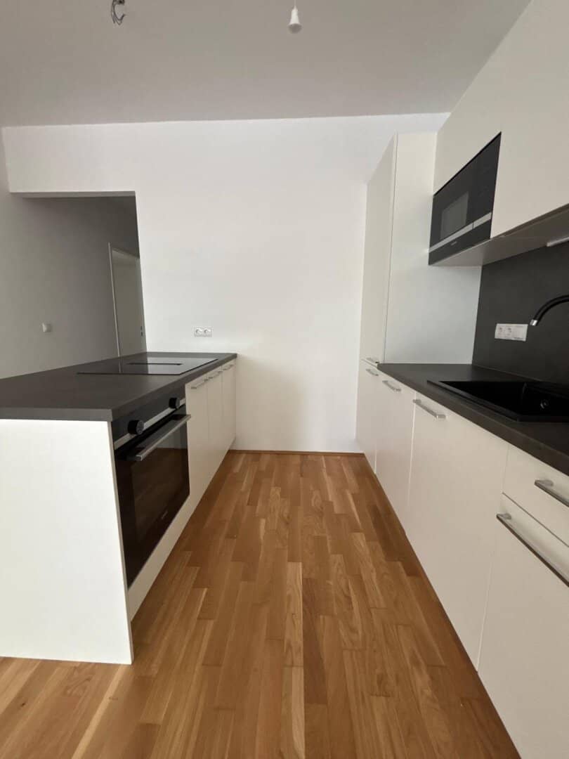 Neuwertige 3-Zi-Wohnung mit Balkon in Graz, 68m², Fußbodenheizung, Aufzug, Wohnküche!