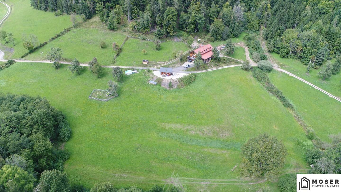 Kärnten - nähe Brückl "ca. 65 ha große Selbstversorger Liegenschaft" - Blackout sicher - eigene Stromversorgung - Wasserquellen und Top allein Lage