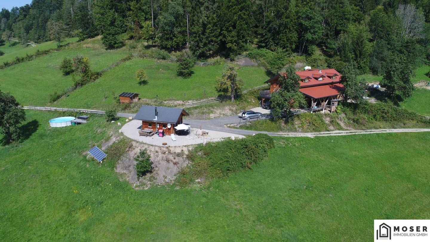 Kärnten - nähe Brückl "ca. 65 ha große Selbstversorger Liegenschaft" - Blackout sicher - eigene Stromversorgung - Wasserquellen und Top allein Lage
