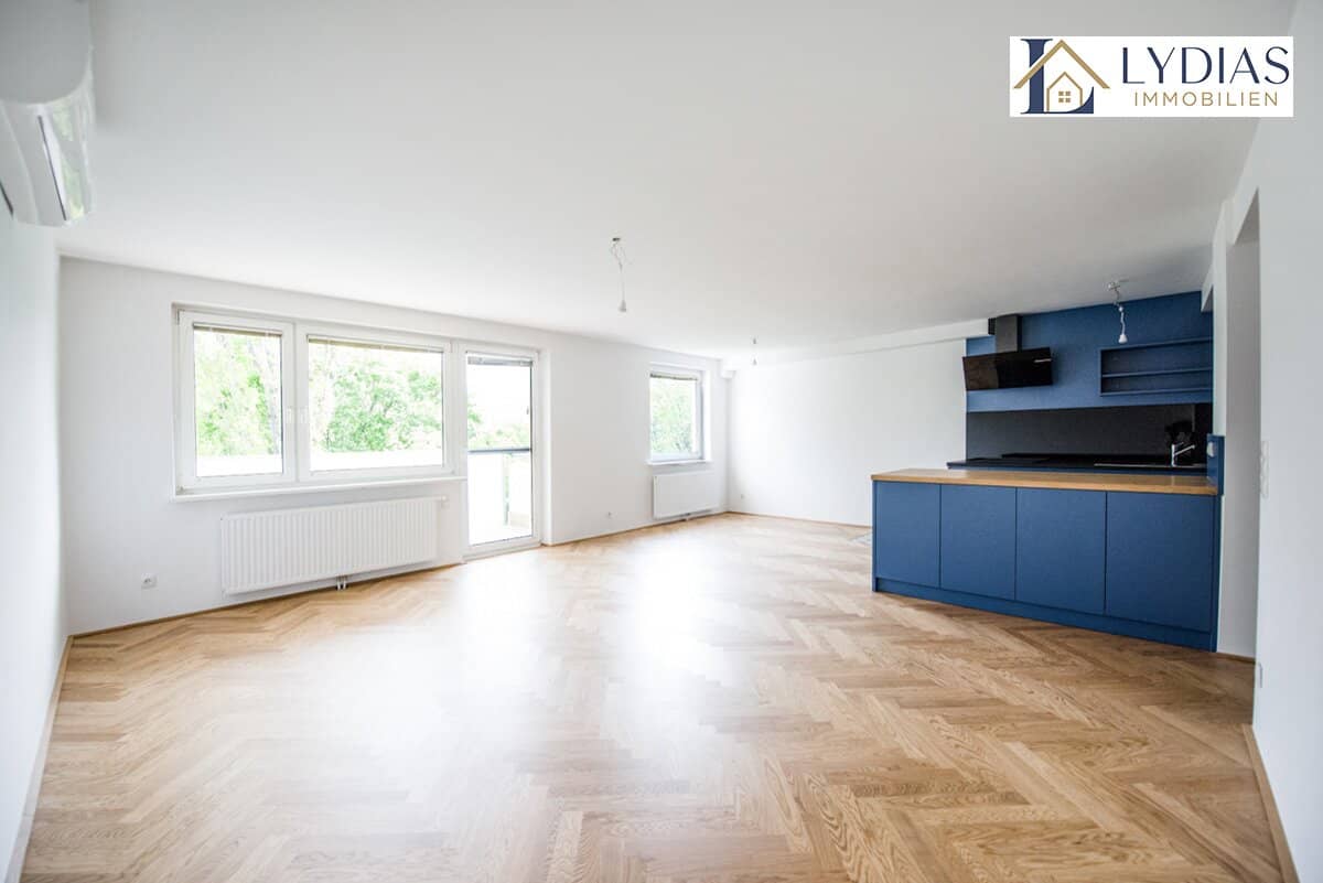 ERSTBEZUG – Traumhafte und helle 4-Zimmer Wohnung mit Balkon ca. 12 m² - Zimmer zentral begehbar - Top Infrastruktur!