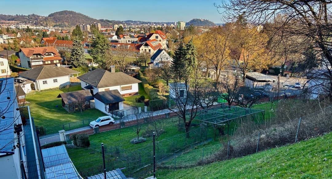 Baugrund in Bestlage Graz-Gösting mit Blick über Graz