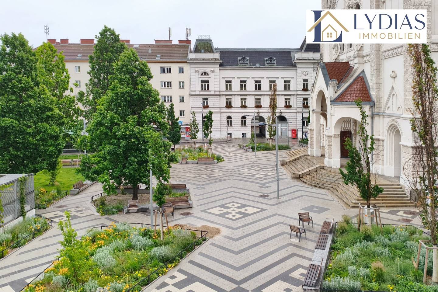 Traumhafte und kürzlich sanierte 2-Zimmer-Wohnung, mit Ausblick ins Grüne, optimale Raumaufteilung - Top Lage, Nähe Station U3-Zippererstraße