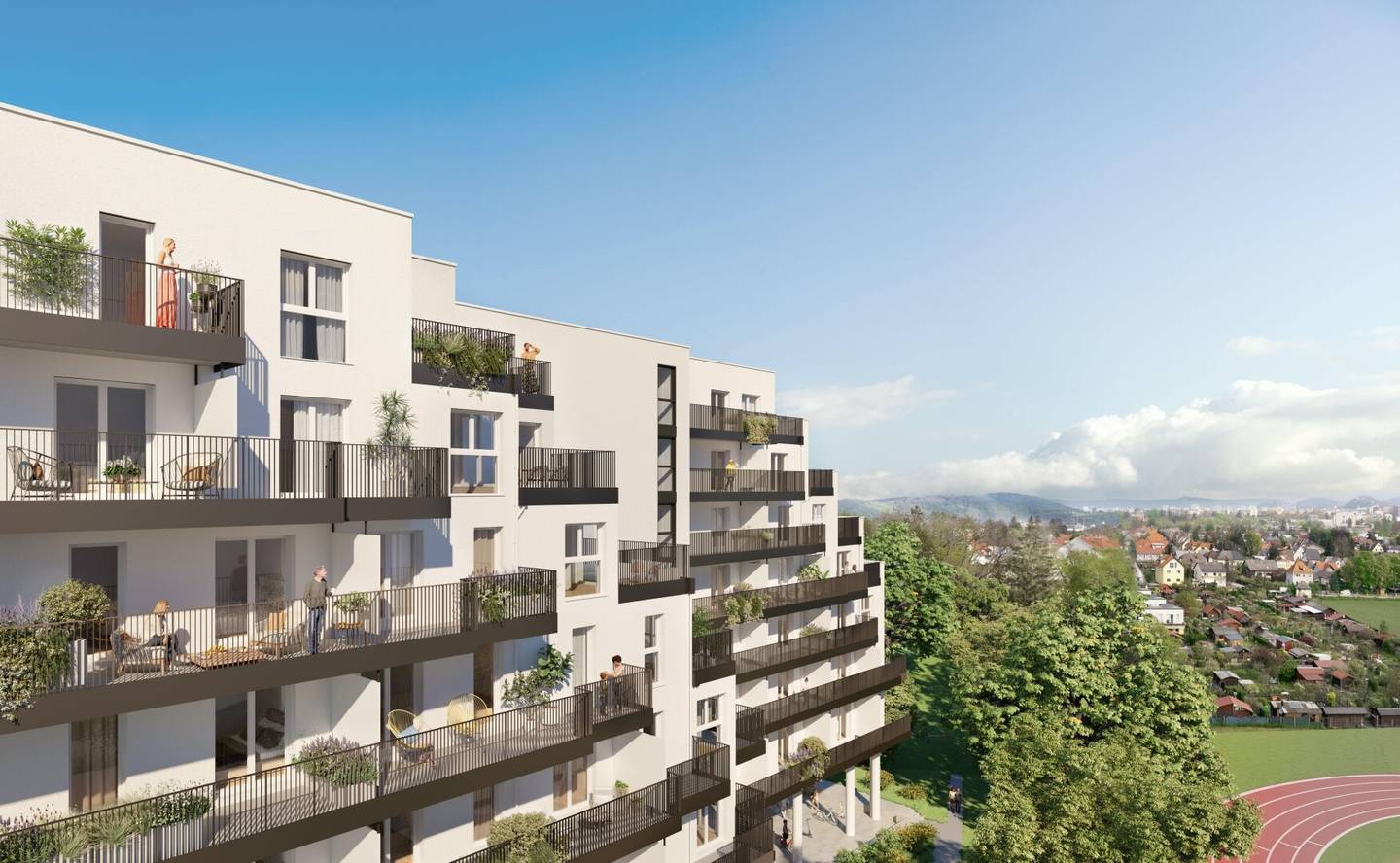 Brauquartier Puntigam Bauabschnitt 09