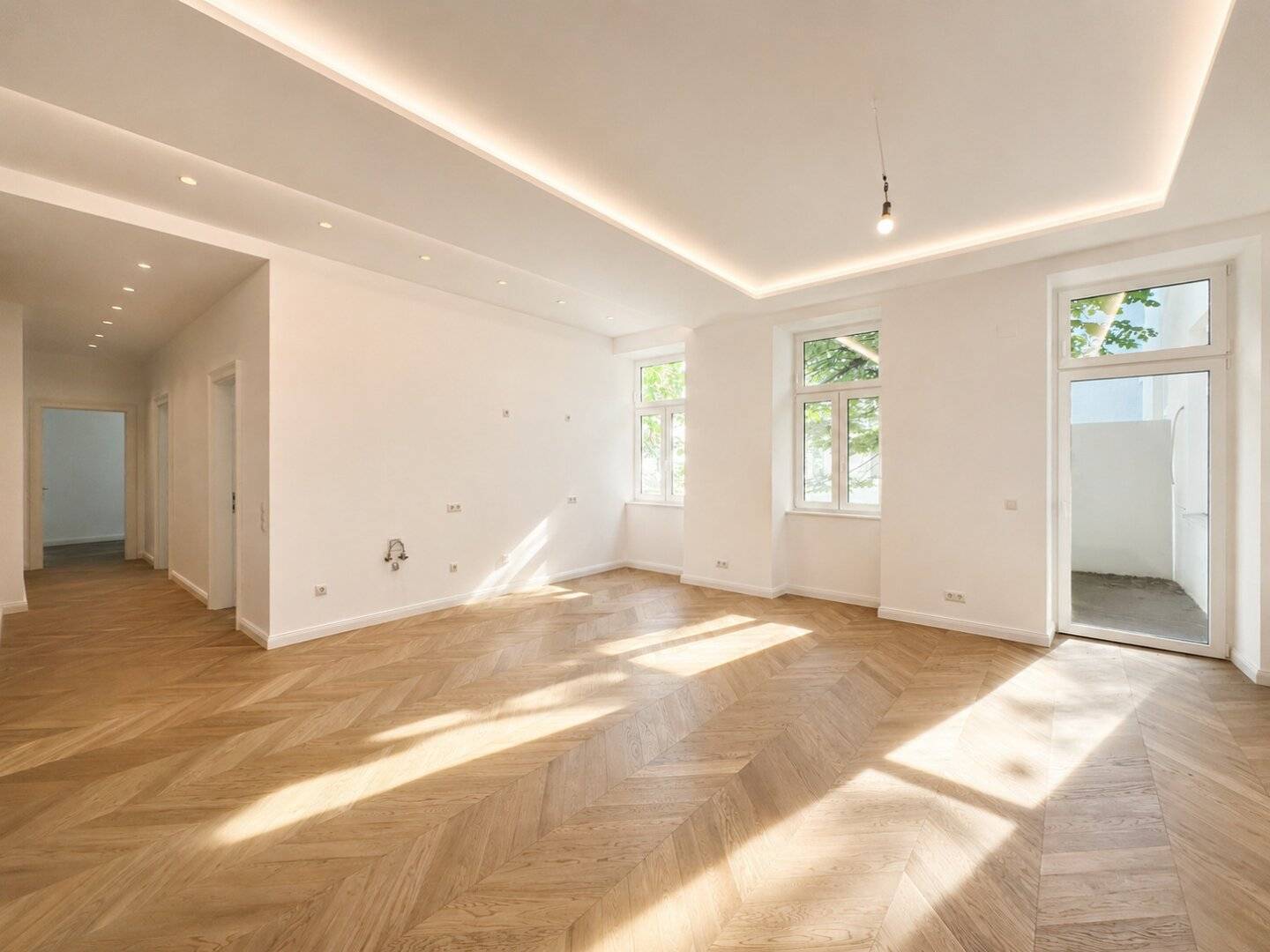 ***ERSTBEZUG 4-Zimmer-Altbauwohnung mit 2 Balkonen nahe 1010 in absoluter Ruhelage***
