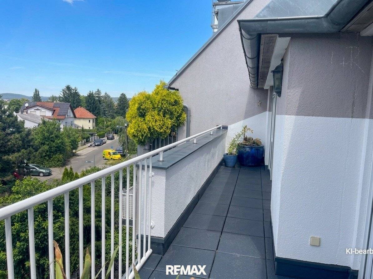 Maisonette mit Terrasse am Fuße des Rosenhügels