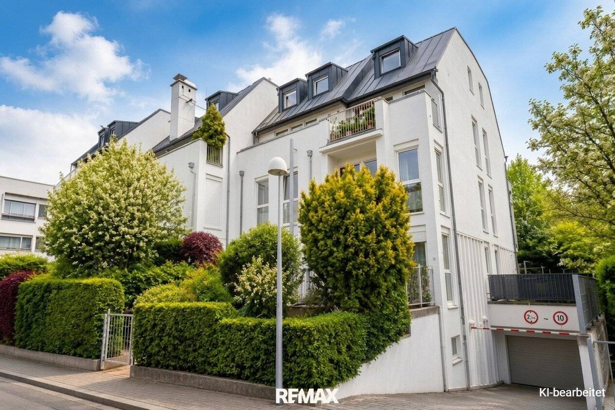 Maisonette mit Terrasse am Fuße des Rosenhügels