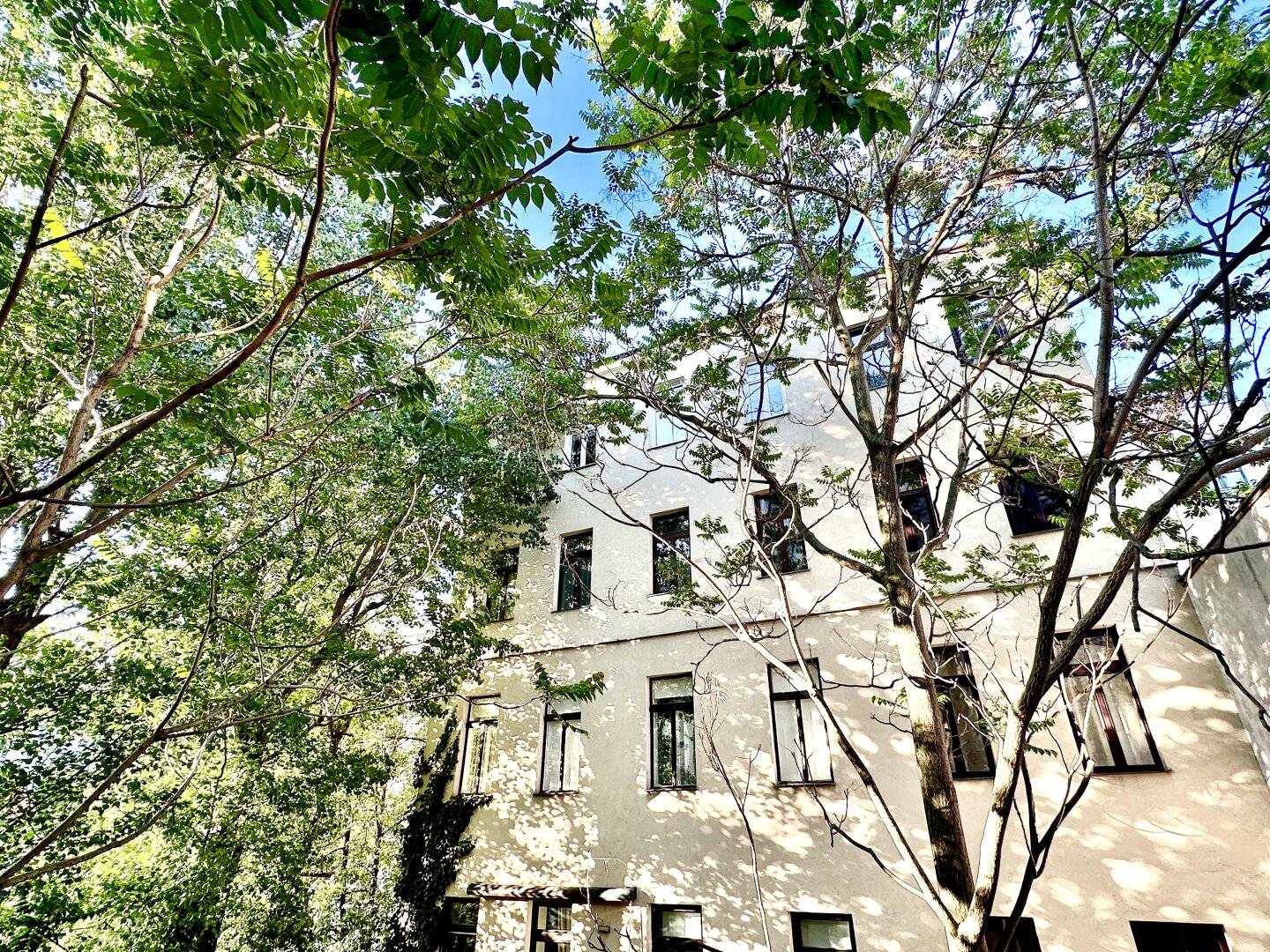 The HAINBURG: Perfectly laid out old building apartment with a green view
