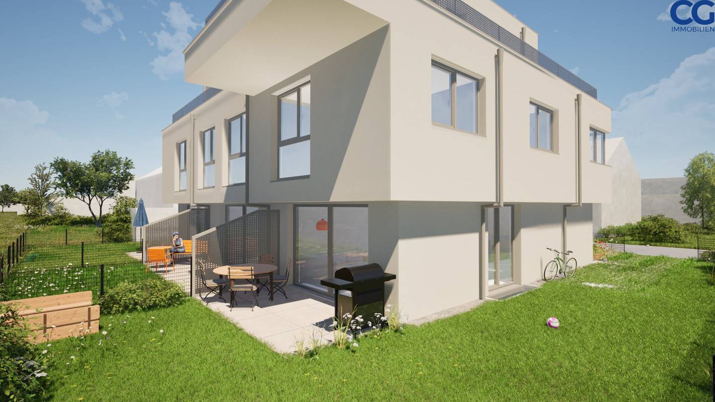 PROVISIONSFREI! Exquisites Eckreihenhaus am Mühlwasser - WNFL: 187 m² * 5 Zimmer & uneinsehbarem Garten