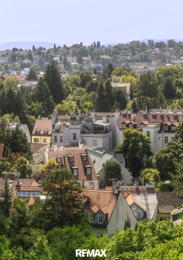 LEIDER VERKAUFT - Sieveringer Villenlage: Weitblick,  perfekte Ausrichtung und jede Menge Privatsphäre