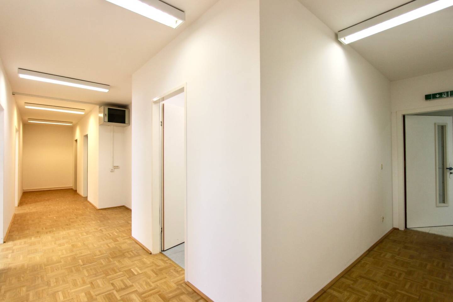 Several available spaces in an office building near Triester Straße