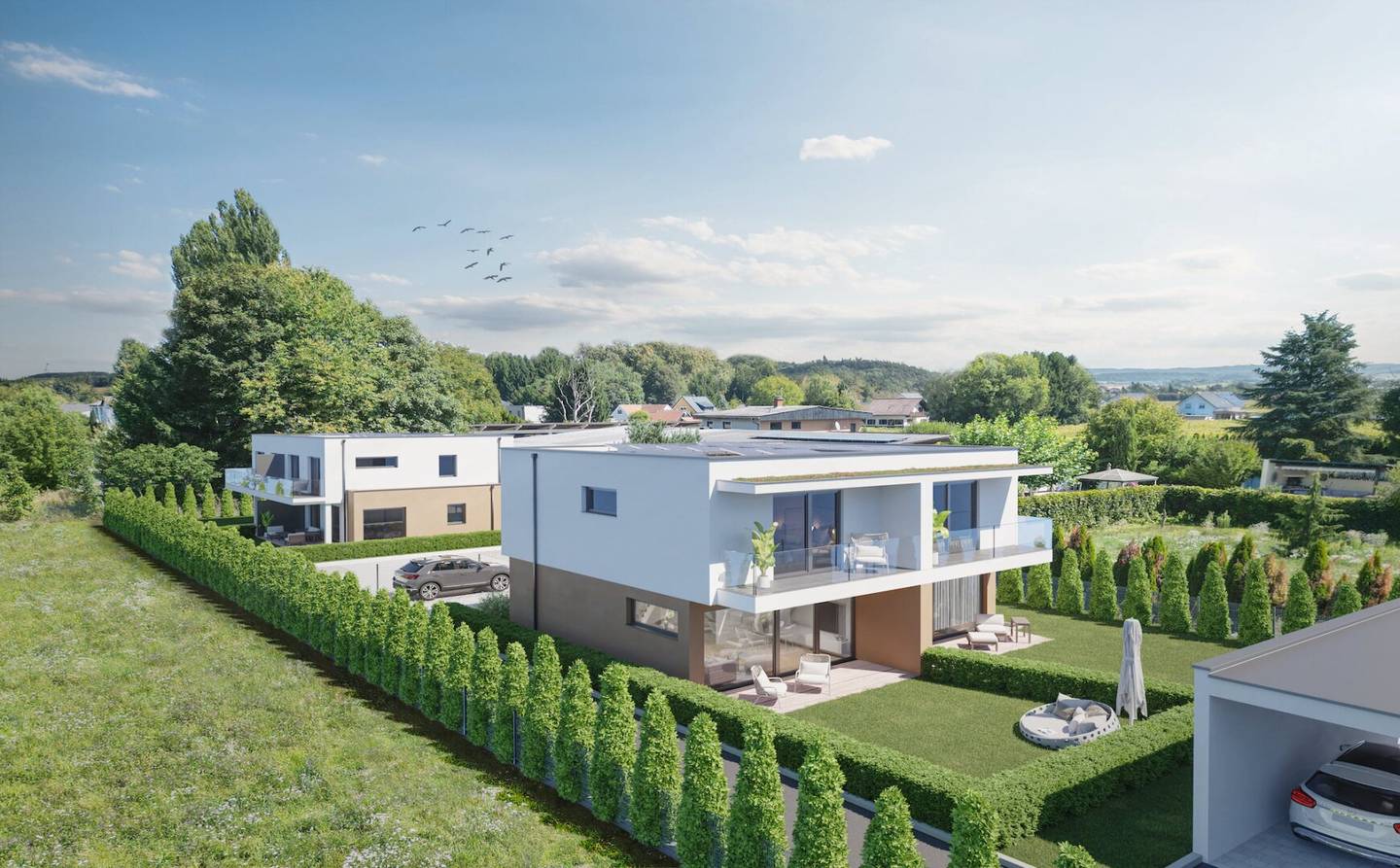 Neubau DH-Hälfte 104