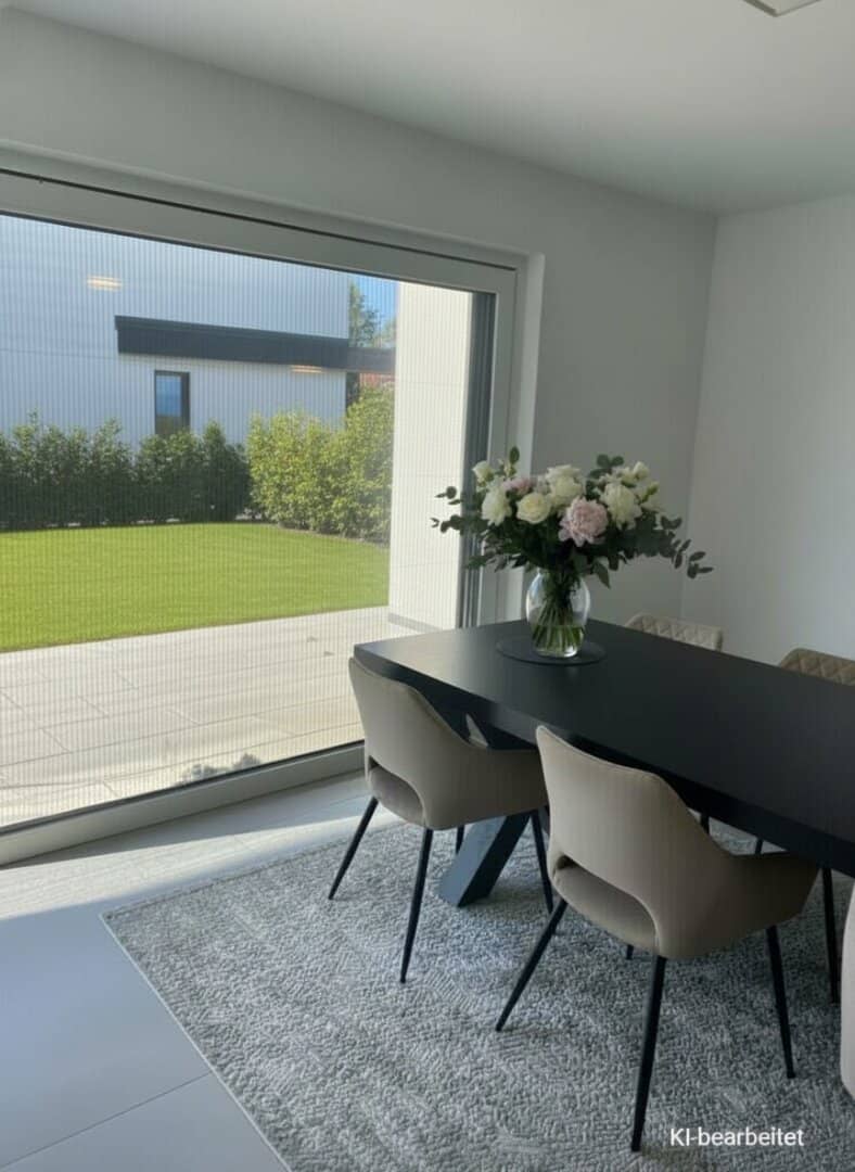 Neuwertiges 5-Zi-Haus in Strasshof mit Garten, Terrasse & 2 Stellplätzen – €649.000