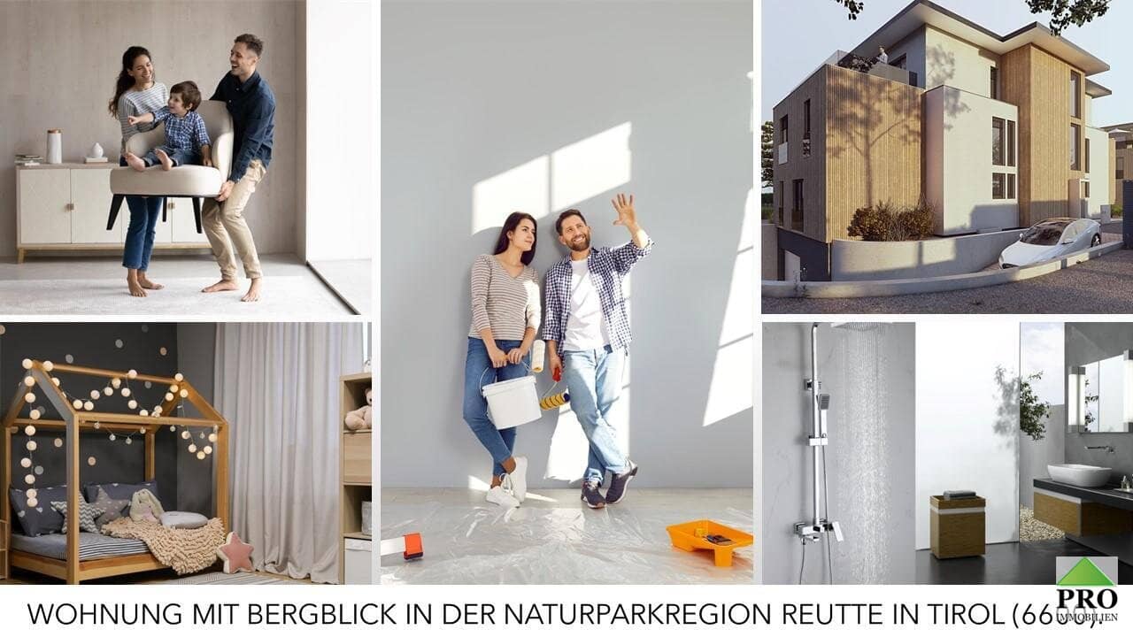 Reutte-Tirol! Neubaueigentumswohnungen mit Bergblick zu verkaufen
