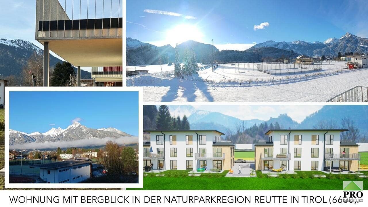 Reutte-Tirol! Zinshaus mit 8  Neubaueigentumswohnungen mit Bergblick zu verkaufen