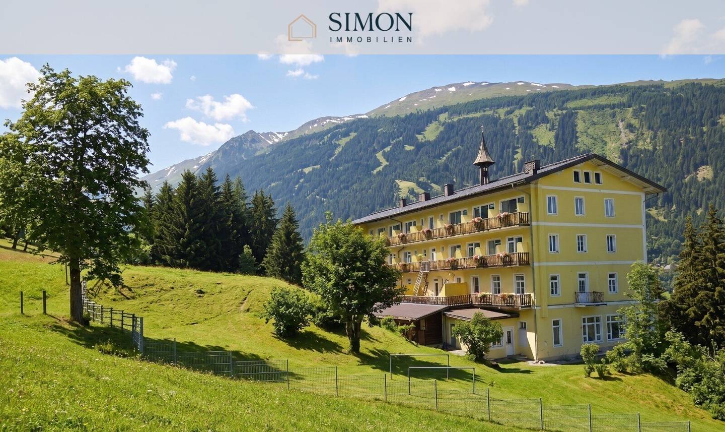 Hotelimmobilie mit Entwicklungspotenzial in Aussichtslage von Bad Gastein