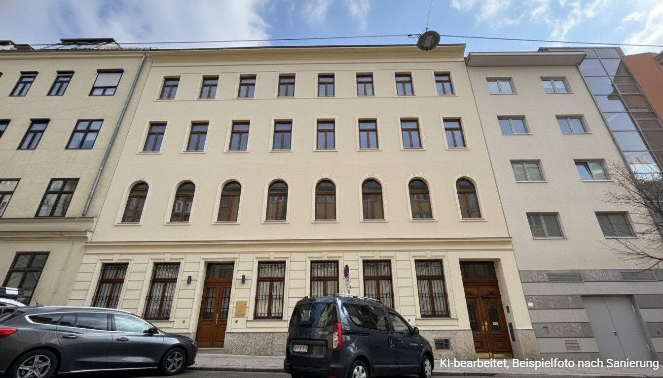 Zinshaus mit erheblichem Wertsteigerungs- und Entwicklungspotenzial – Bestandsfrei und mit 200m² Rohdachboden!