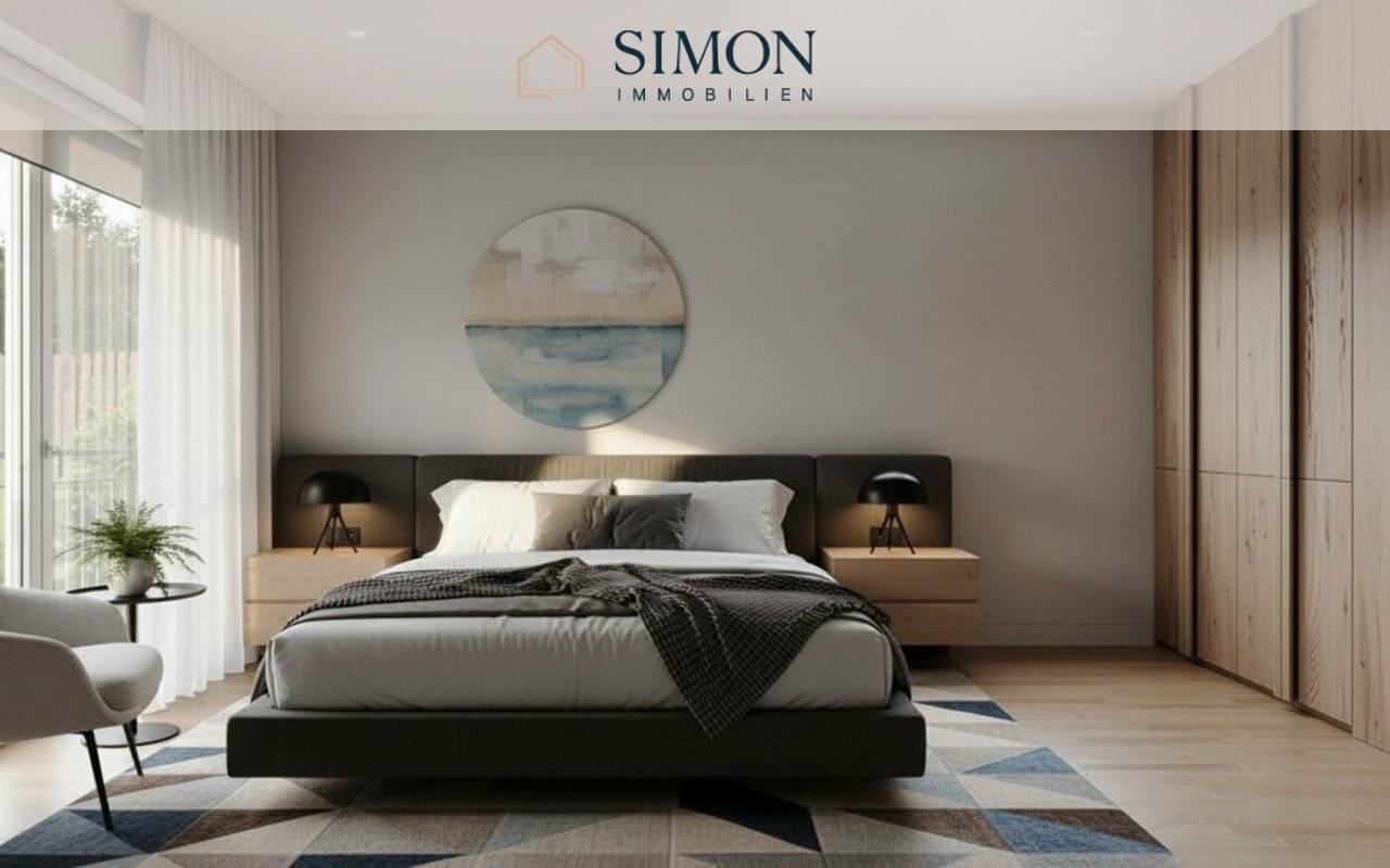 Schlafzimmer Visualisierung