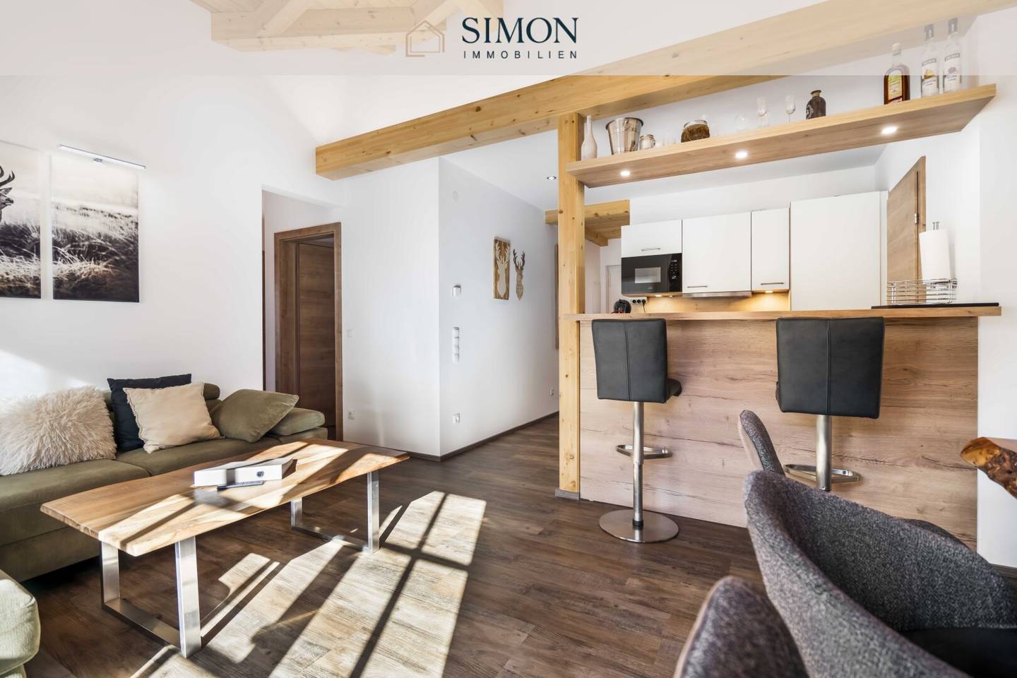 Buy to let - traditionell aber modern: Ferien-Chalet bestehend aus 2 Apartments in Rauris - Heimatgefühl in den Bergen