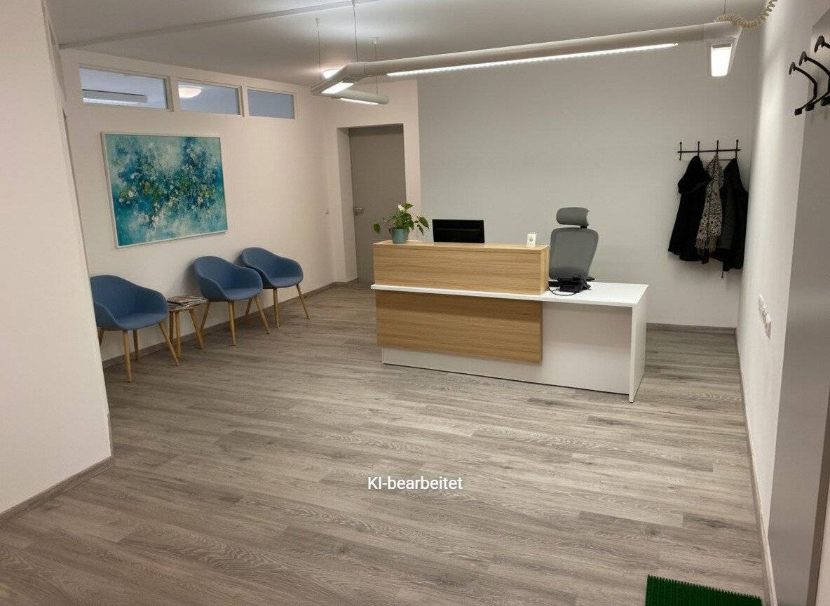 JETZT MIETEN! Neu saniertes 3-Raum-Büro in top Lage! 78 m²  -  Ideal auch als Praxis mit Anmeldung u. Wartebereich!