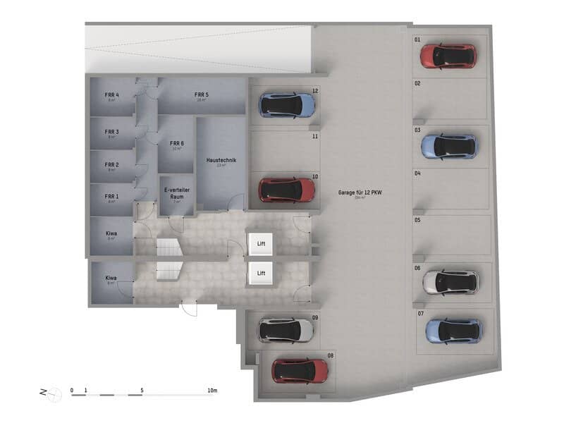 ERSTBEZUGS-PENTHOUSE MIT PREMIUM-AUSSTATTUNG UND SÜDTERRASSE NAHE DER ALTEN DONAU