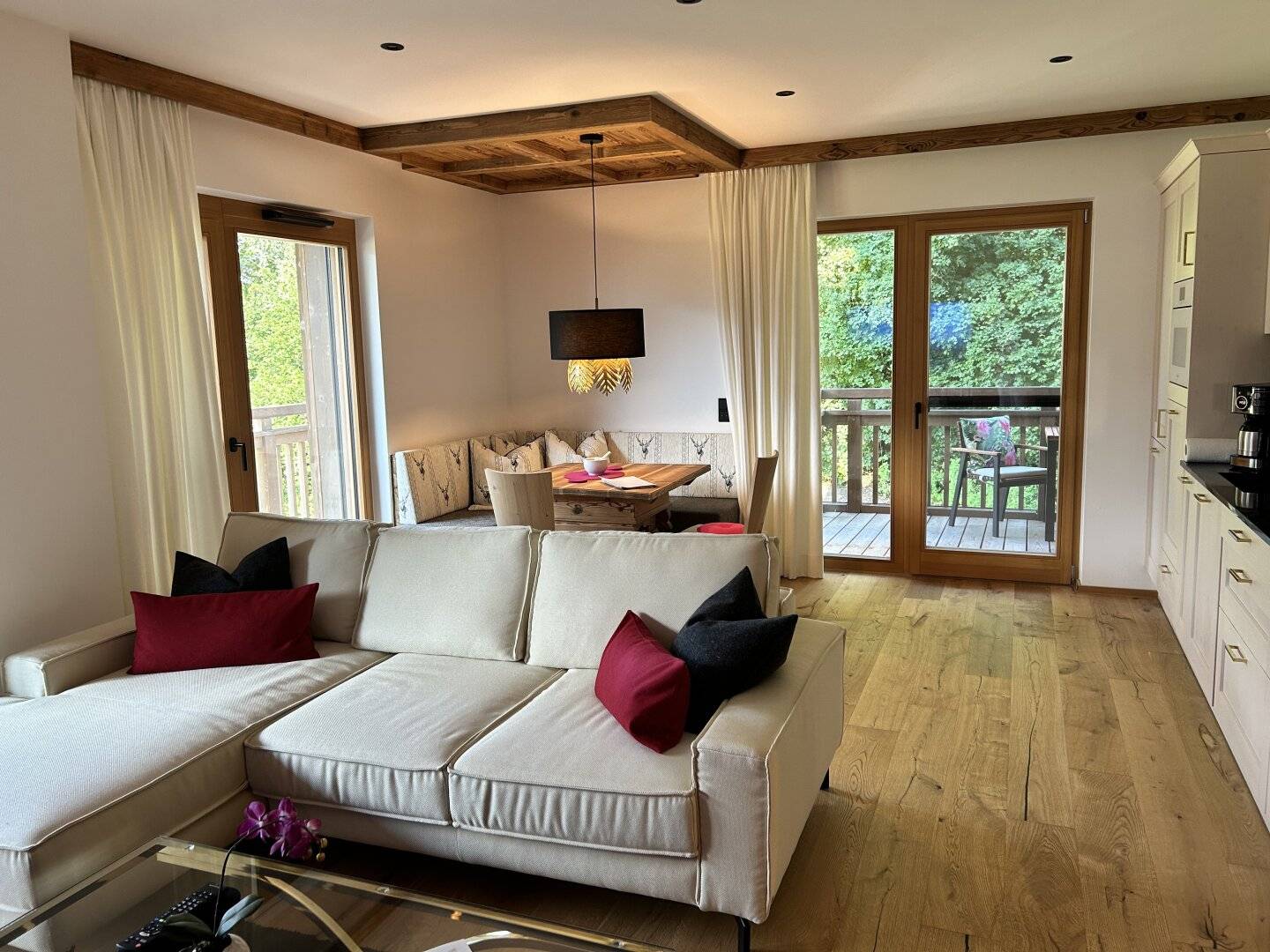 Exklusive Neubauwohnung im alpinen Stil mit Panoramablick in Söll - Mietkauf Variante möglich