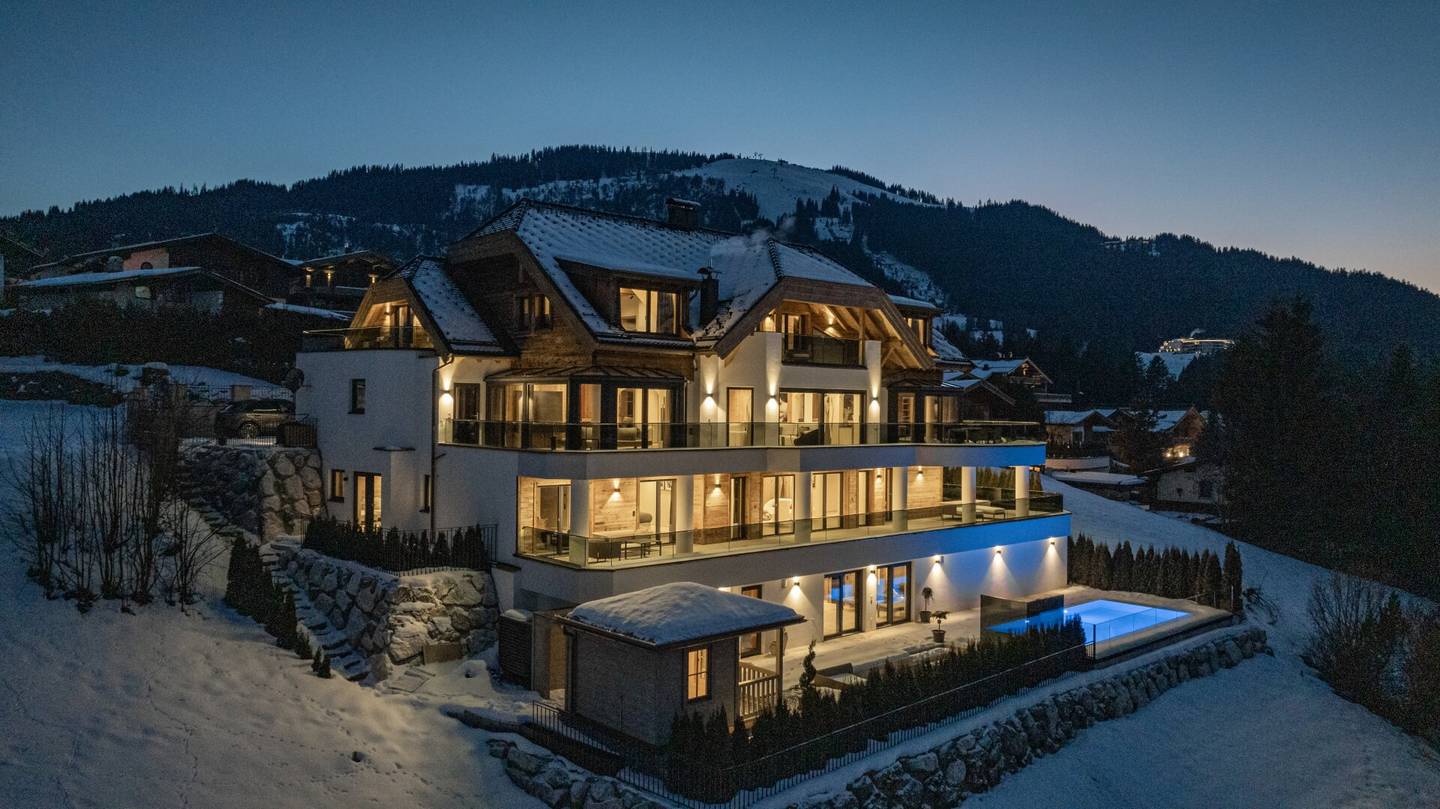 Wohnen auf höchstem Niveau – Traumvilla mit Blick ins Kaisergebirge