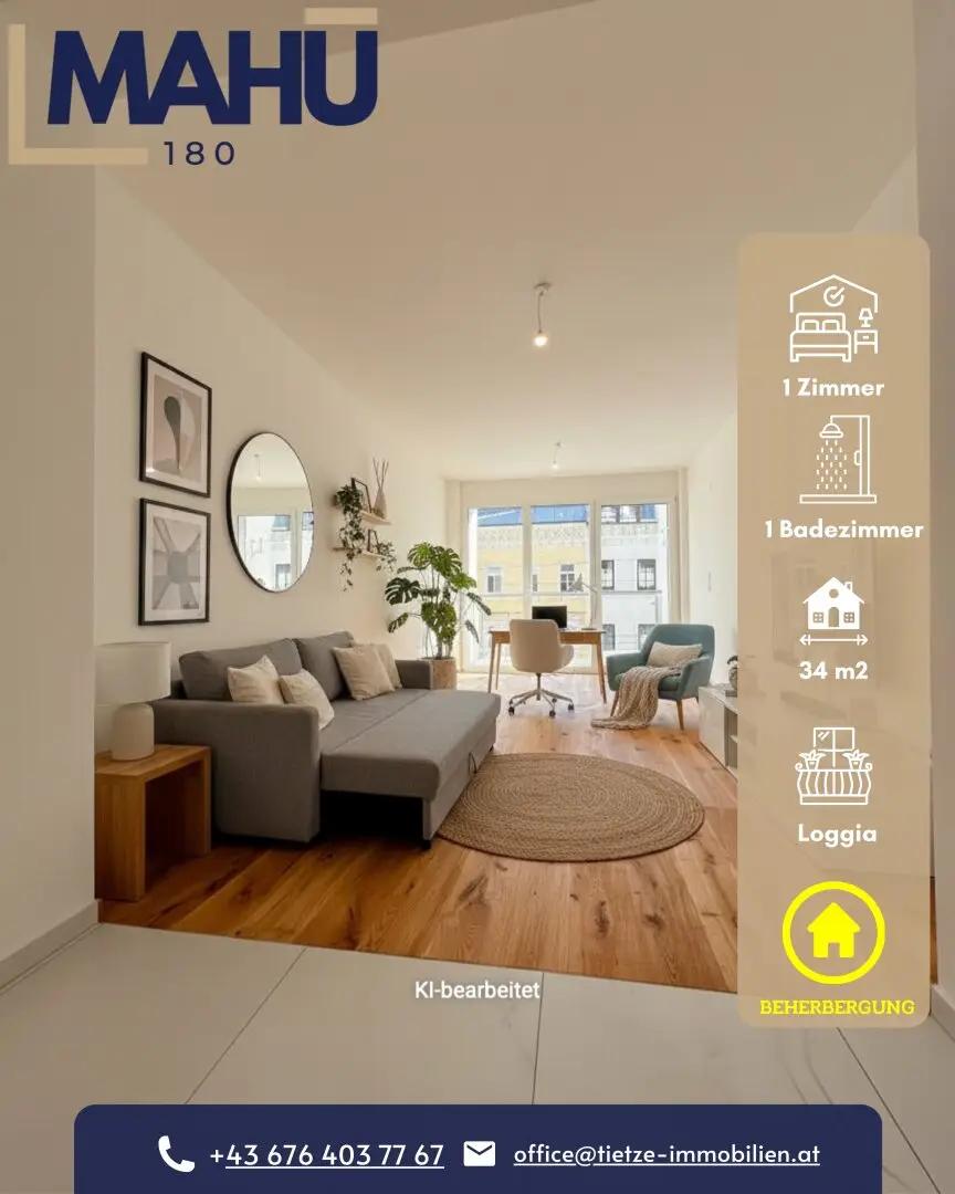 Helle Wohnung in Toplage Wiens – mit AIR BNB Widmung