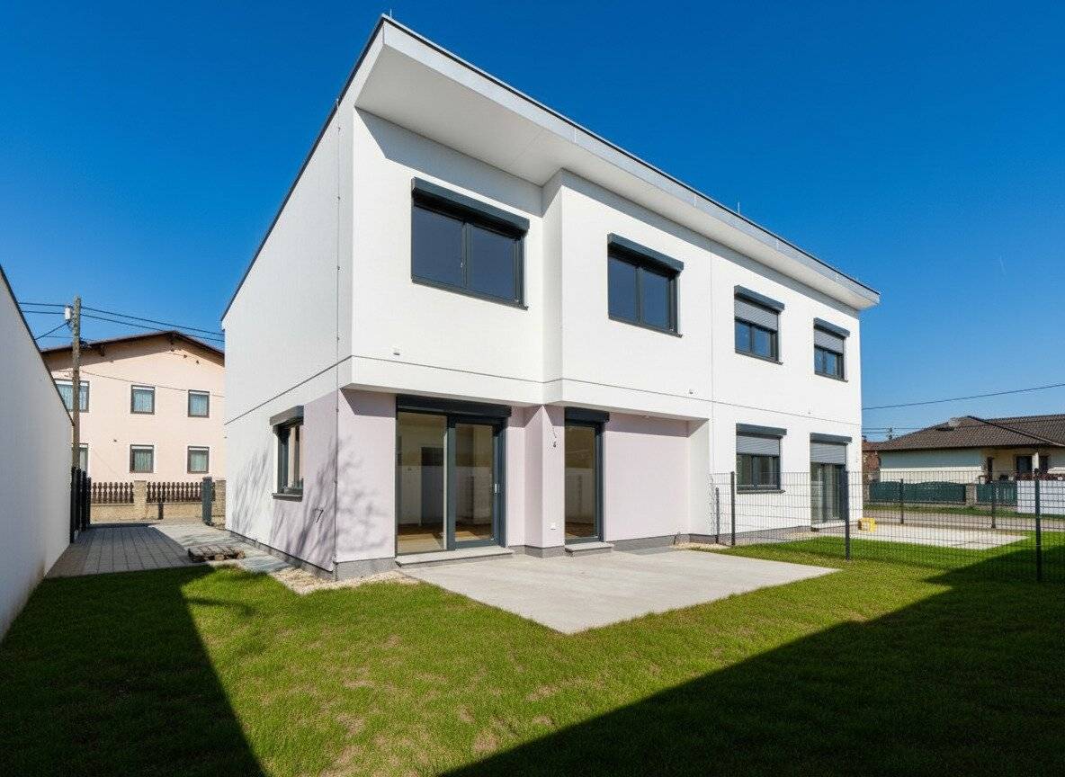 MODERNES DOPPELHAUS IN GRÜNRUHELAGE - KOMFORT UND LEBENSQUALITÄT AUF DREI EBENEN