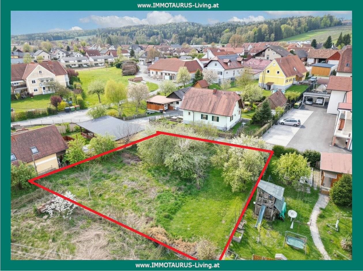 Zentral wohnen, ruhig leben: Baugrundstück (671 m²) in Eggersdorf bei Graz!