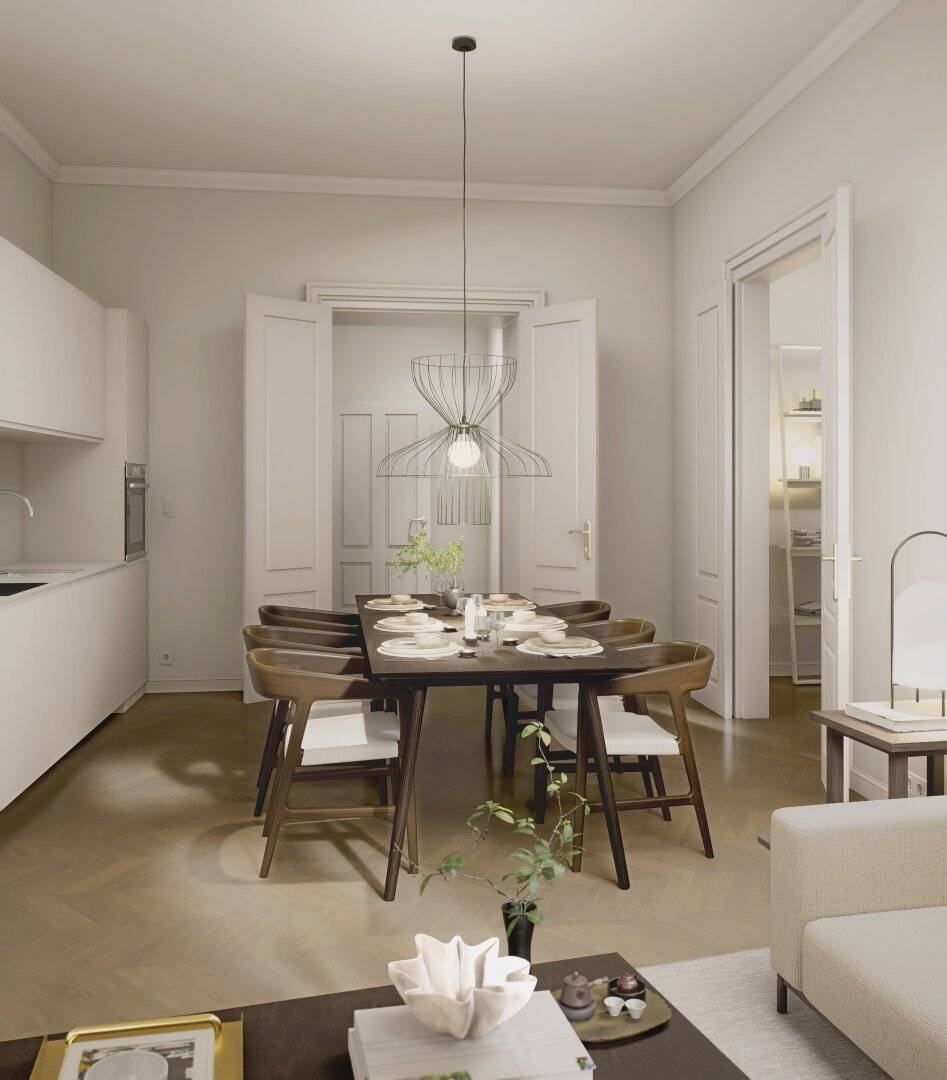 Exklusive Altbauwohnung in Margareten – modern saniert