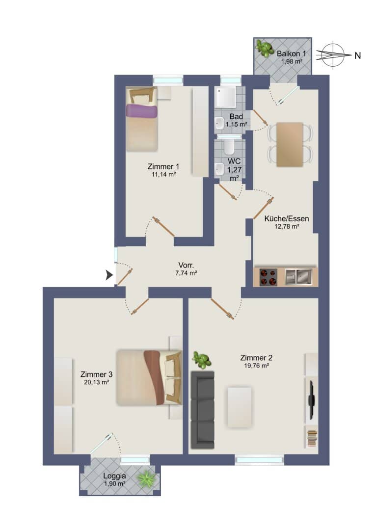 Floor plan 1