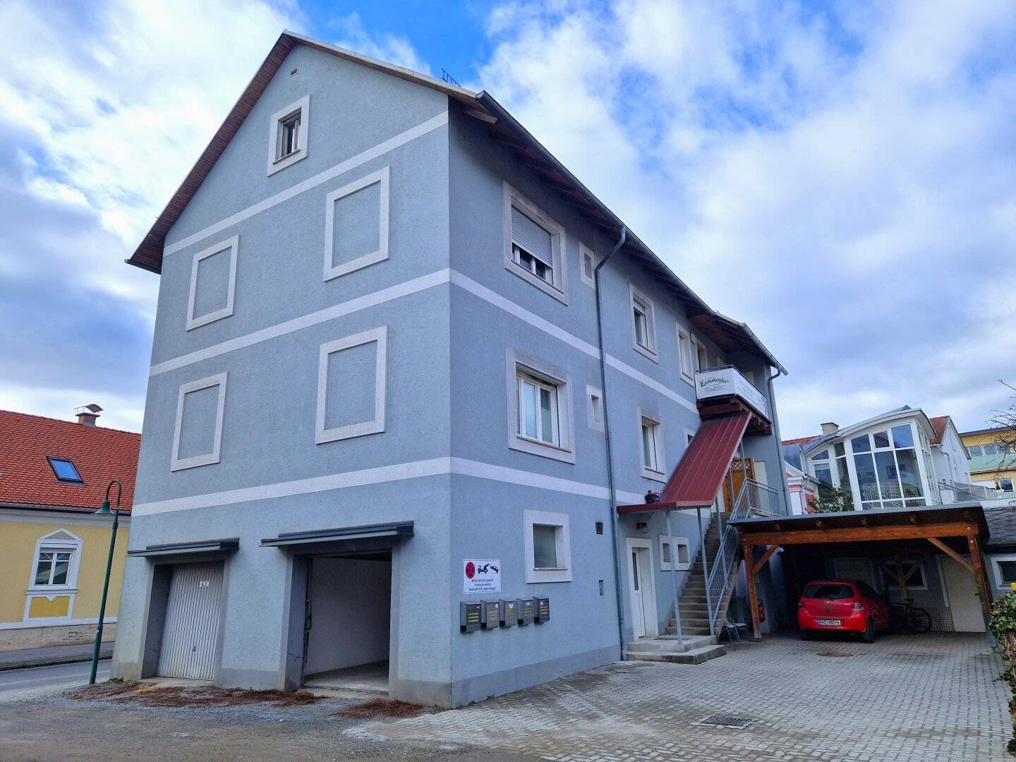 Anlegerchance: 4,36% für vermietete Erdgeschosswohnung mit Garage zentrumsnah in Gleisdorf!