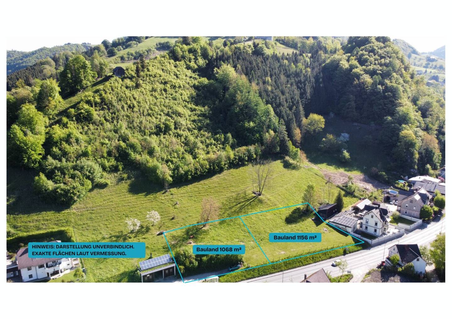 Großzügige Baugrundstücke in Losenstein – ideal für Einfamilienhäuser oder kleines Wohnbauprojekt