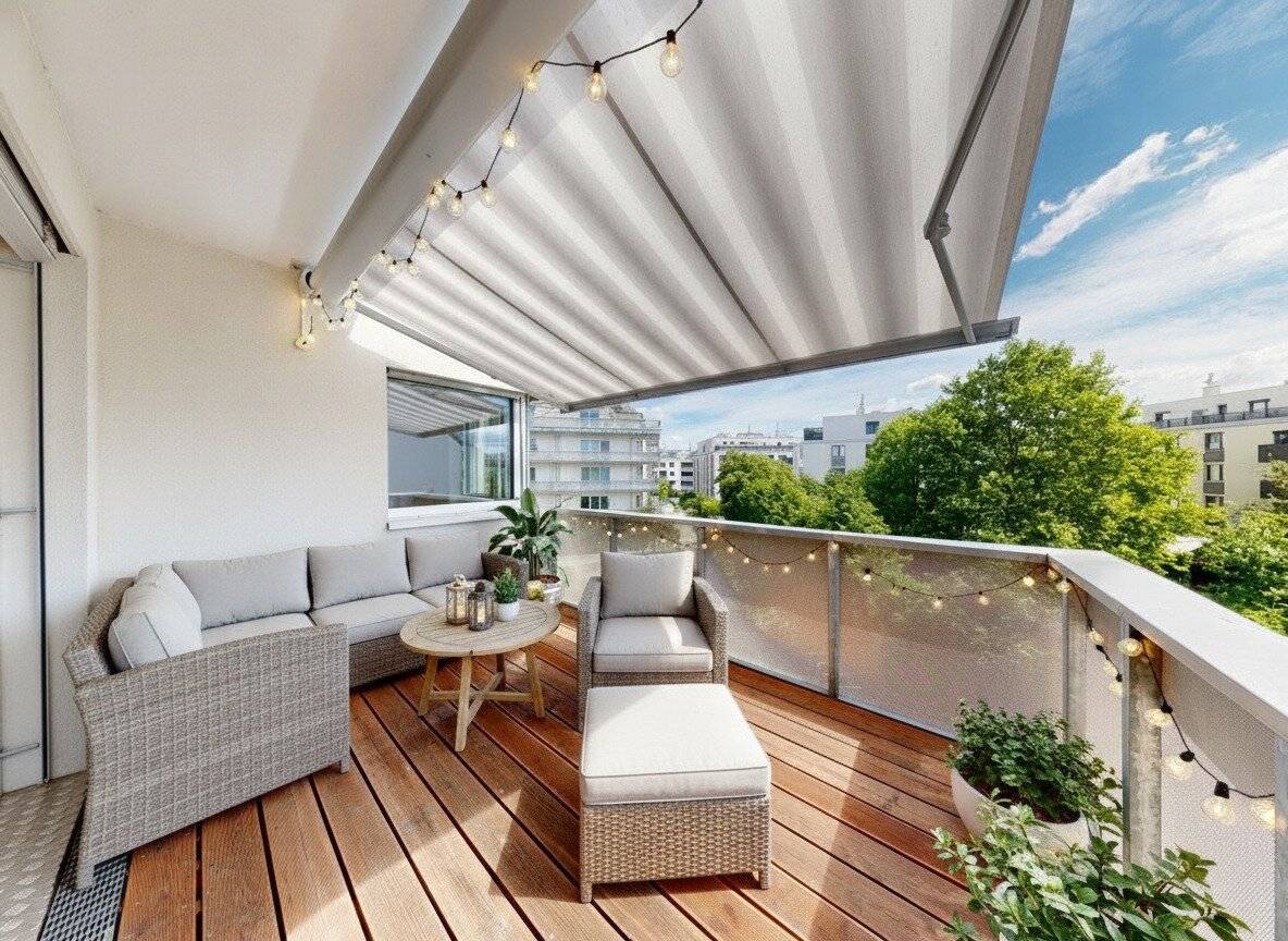 NEU ! Helle 2-Zimmer-Wohnung mit schönem Balkon mit blick in den grünen Innenhof