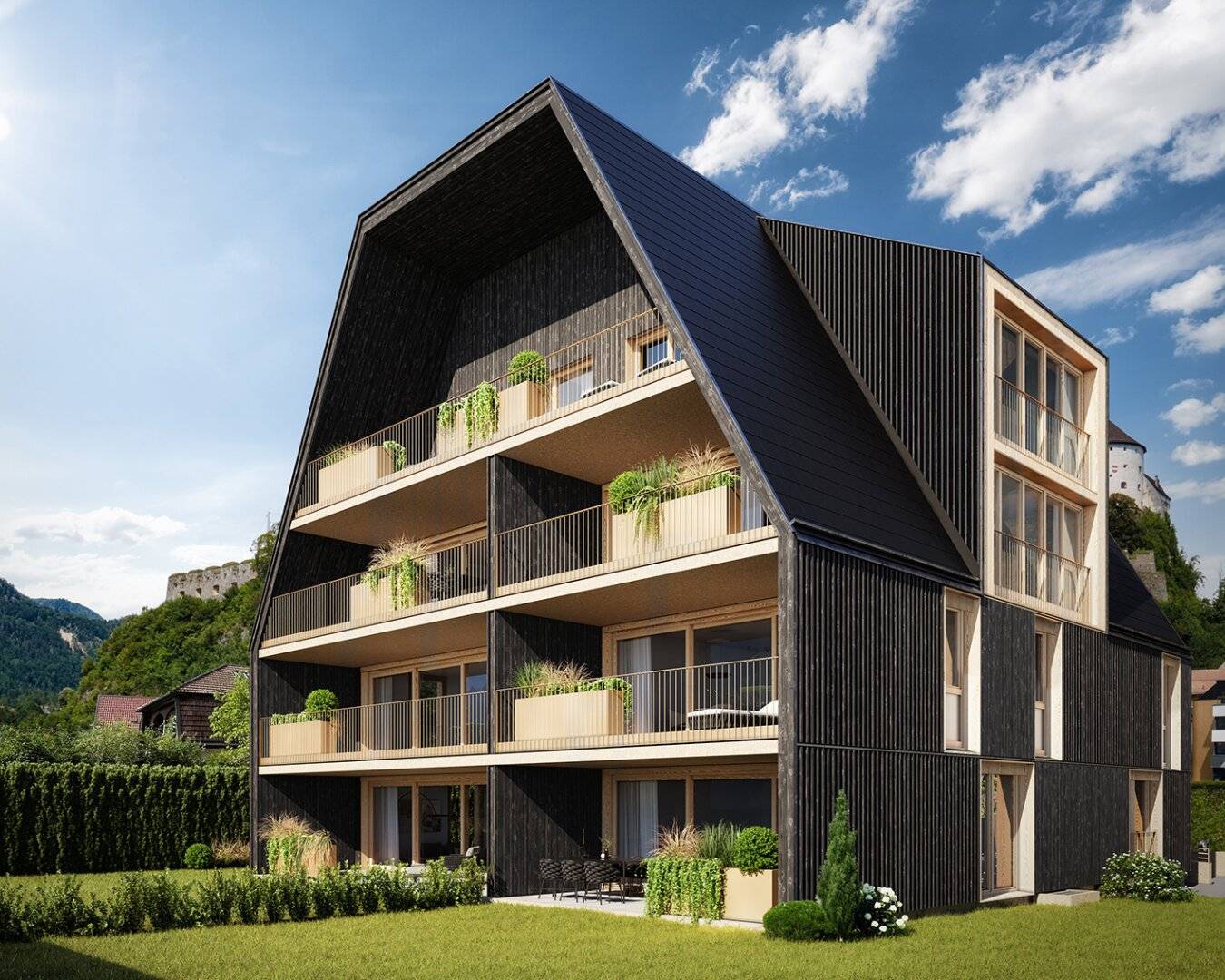 Penthouse mit Panorama – Erstbezug in Kufsteins Toplage