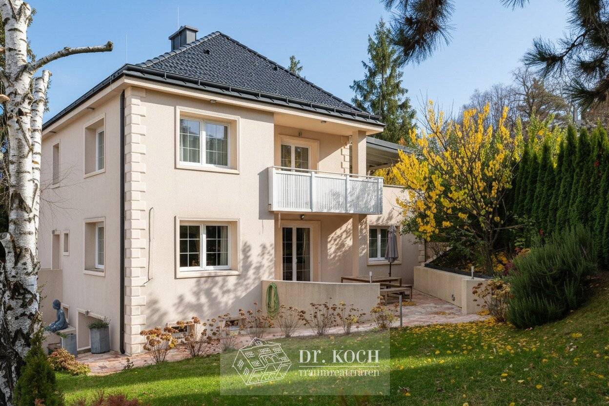 Exklusive Villa in 1130 Wien: 200m² Luxus inkl. neuer Designermöblierung, 5 Zimmer, 2 Terrassen!
