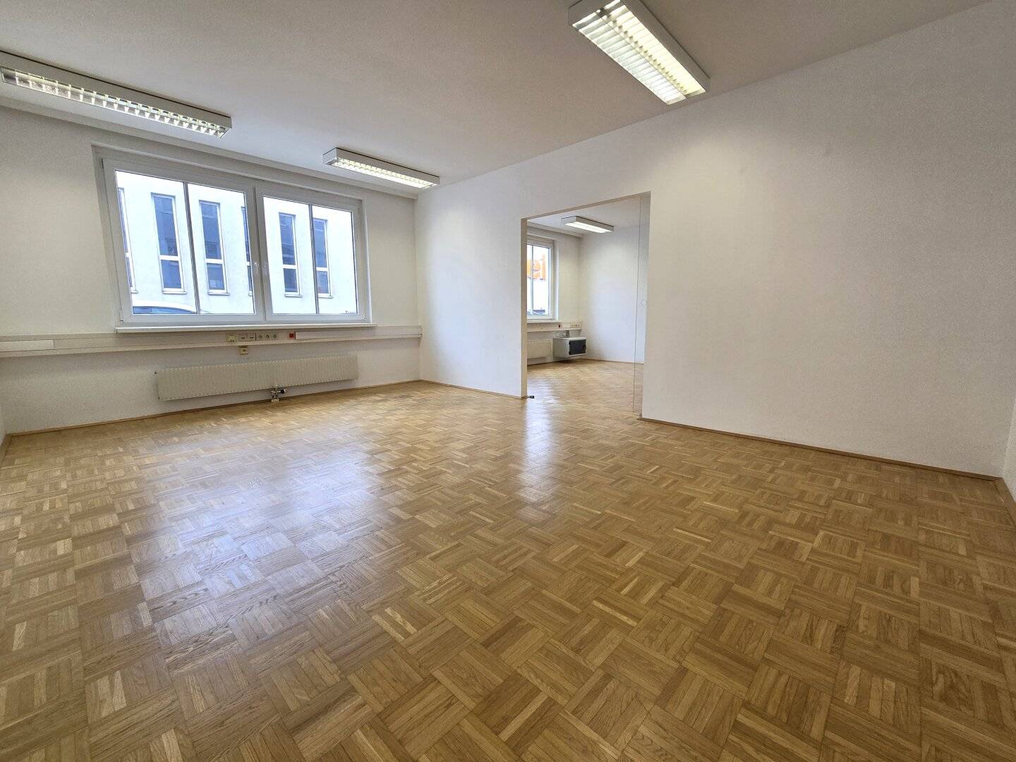 Several free spaces in an office building near Triester Straße