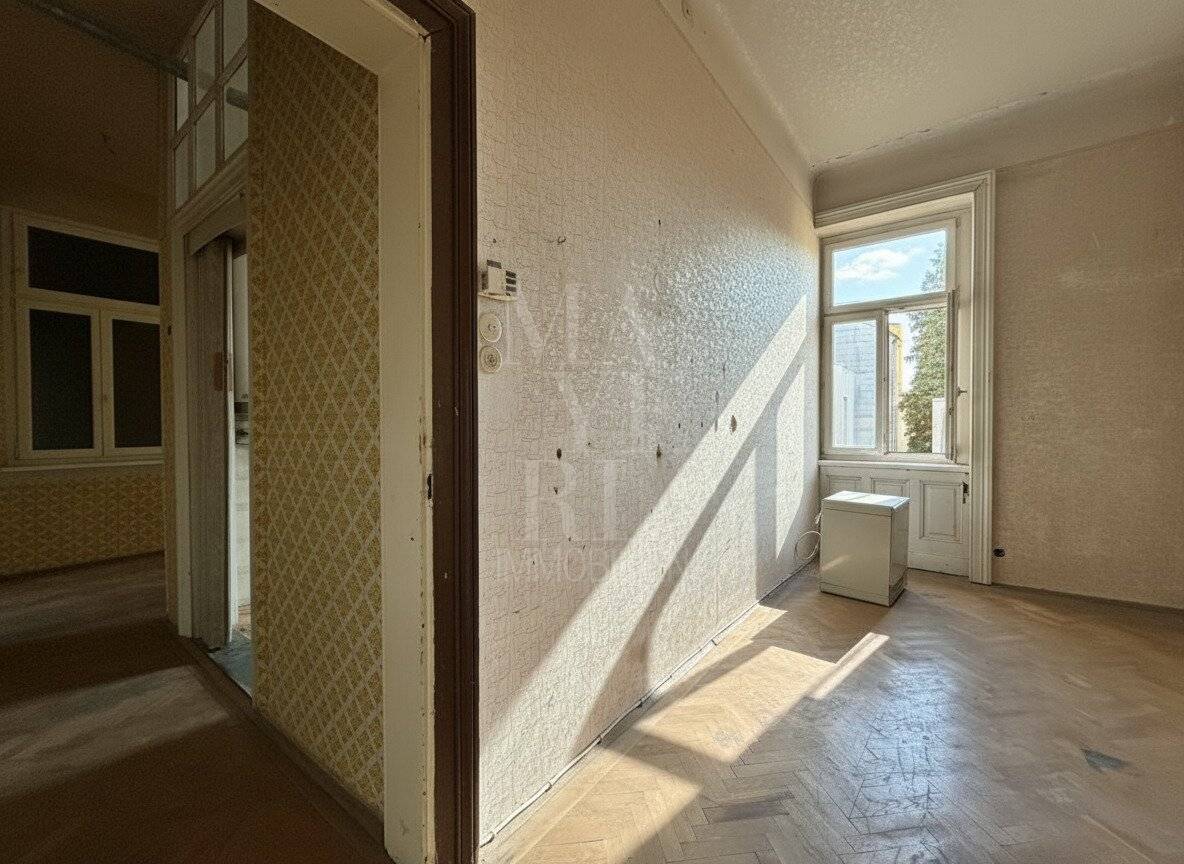 Renovierungsbedürftige Altbauwohnung mit Lager - Gersthof