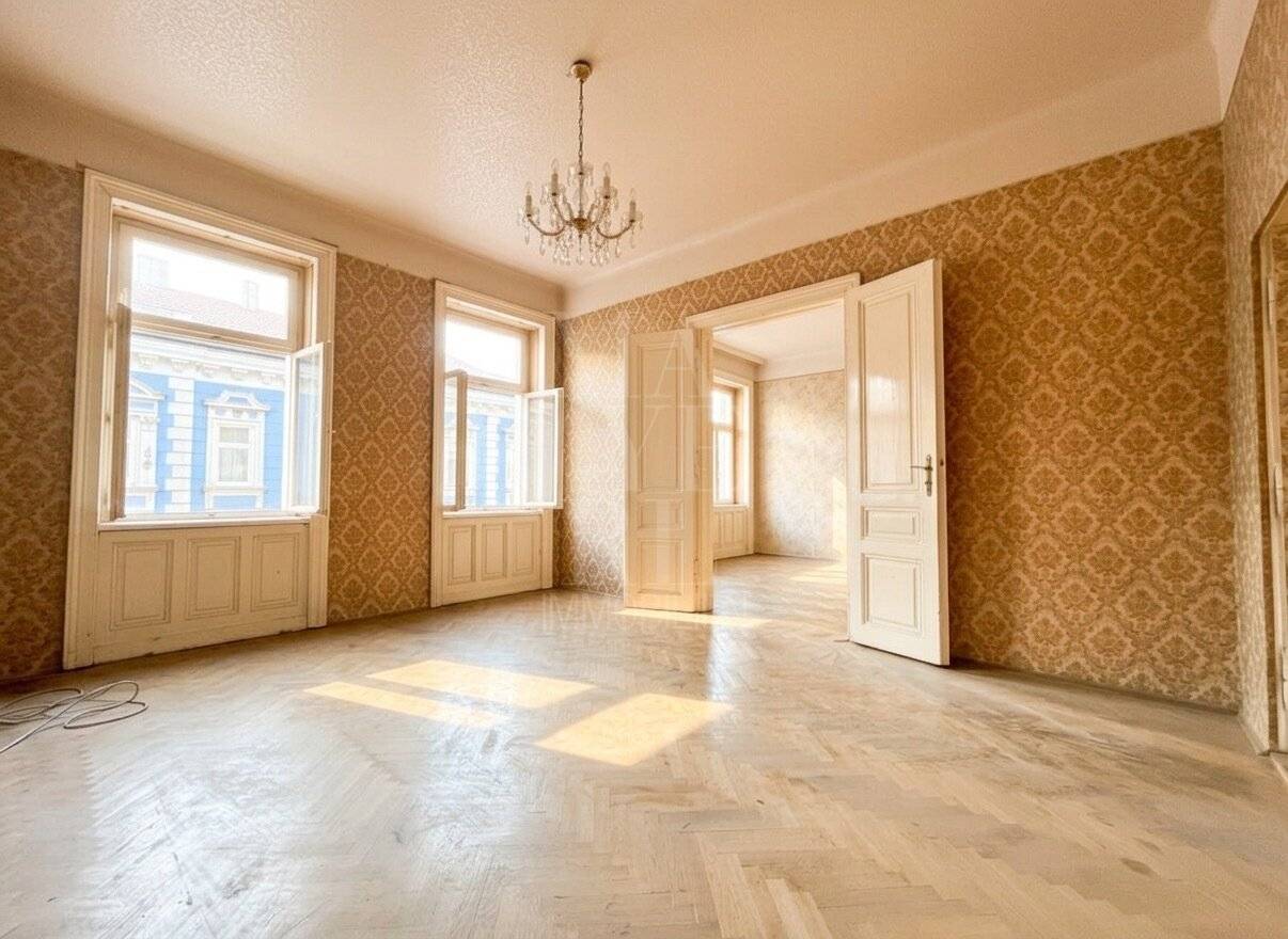 Renovierungsbedürftige Altbauwohnung mit Lager - Gersthof