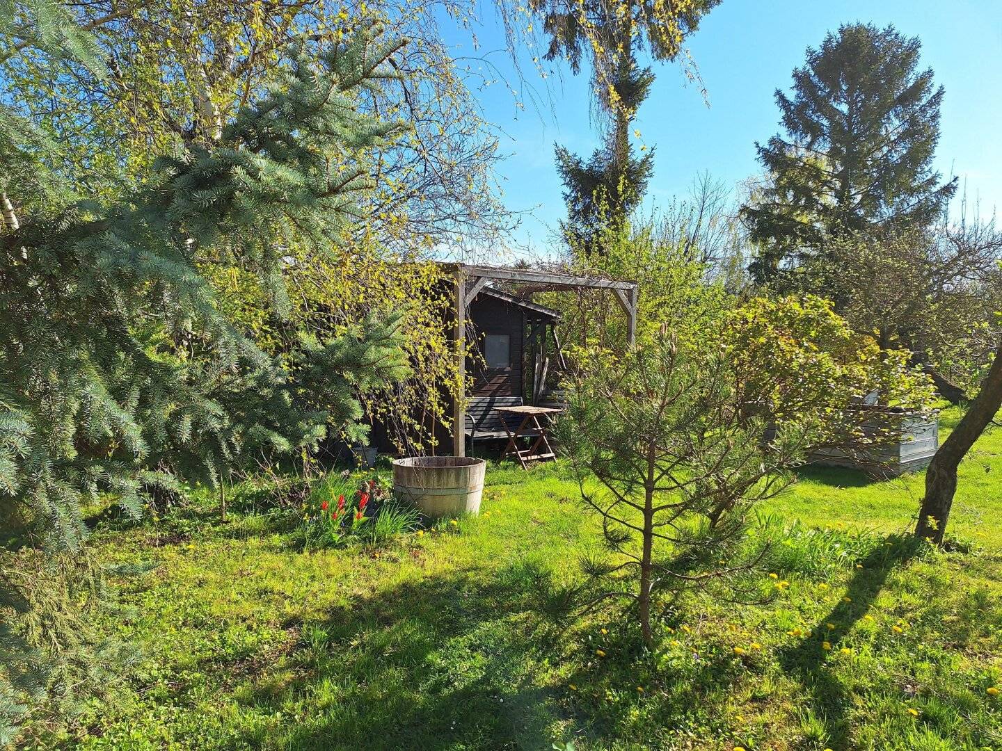 Fahnengrundstück mit 767m² (Teilungsentwurf)