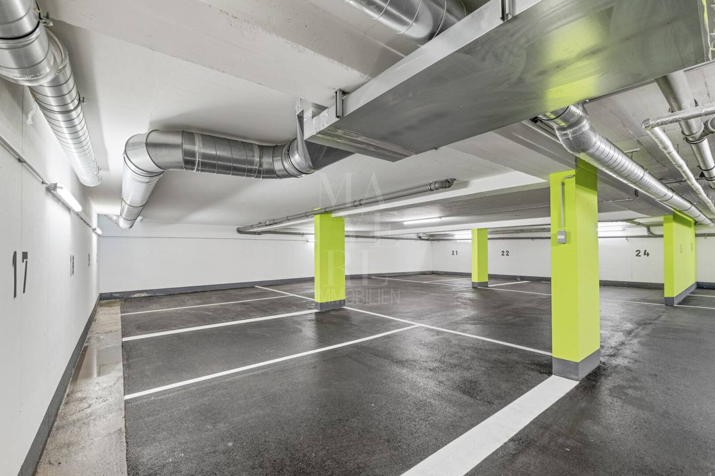 Garagenplätze in großer Neubautiefgarage