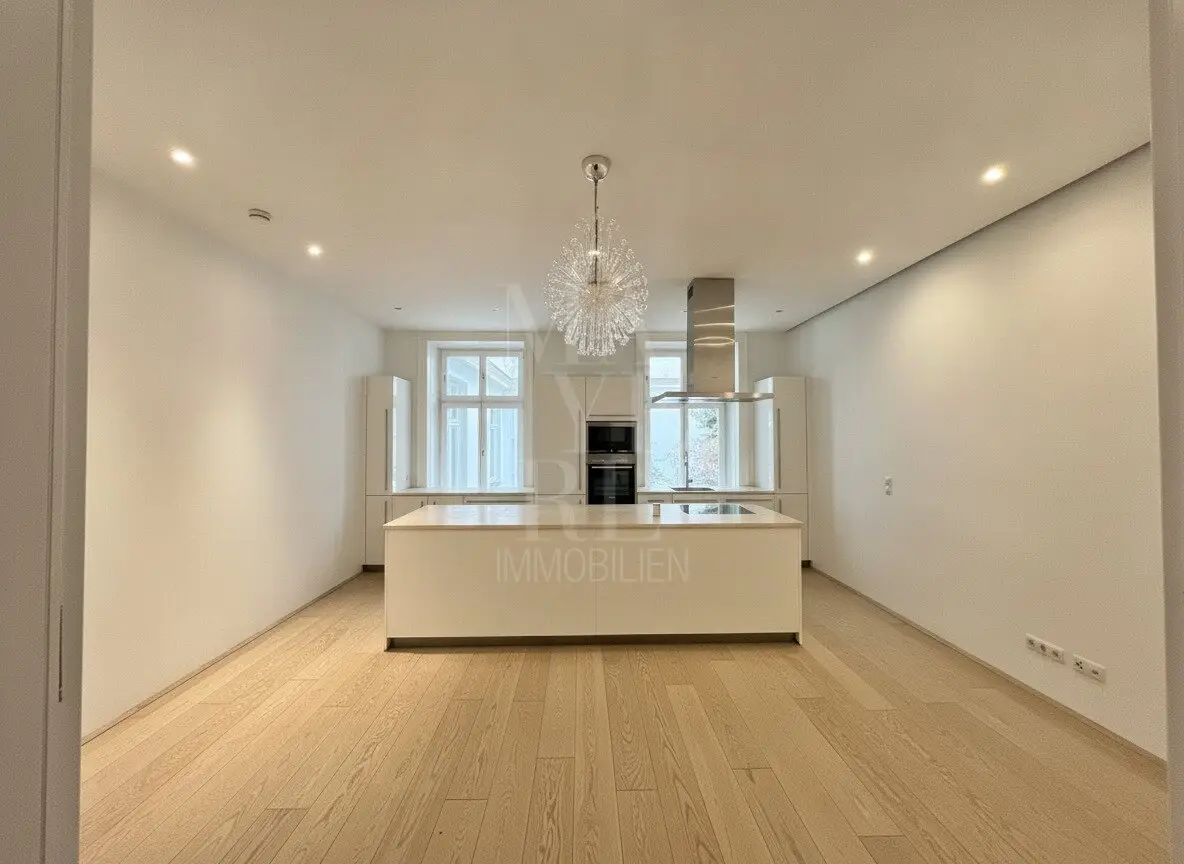 ALTBAU-MAISONETTE mit GARTEN in prachtvoll saniertem Haus - nächst Belvedere