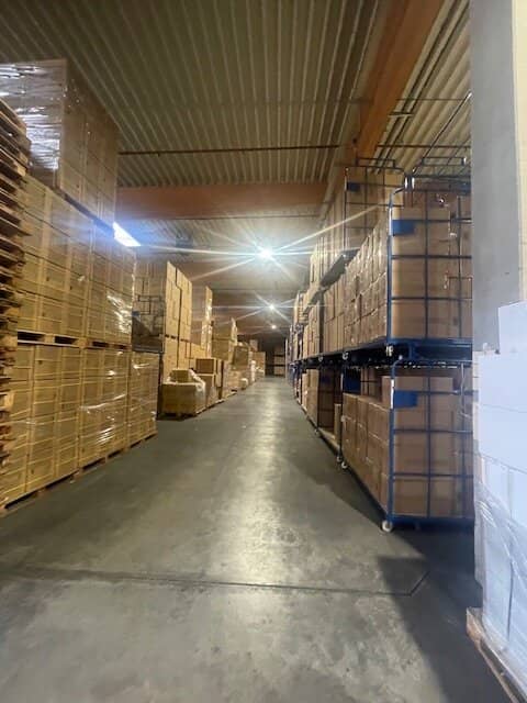 Lager- Logistik- Produktionshalle, 6 Andockrampen