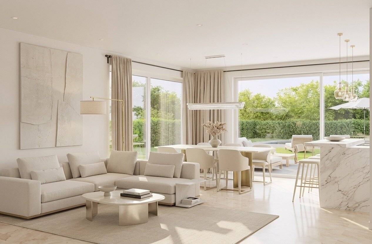 PROVISIONSFREI – Cottageviertel – Exklusive 3-Zimmer-Gartenwohnung mit ca. 96 m² Wohnfläche und ca. 135 m² Freiflächen