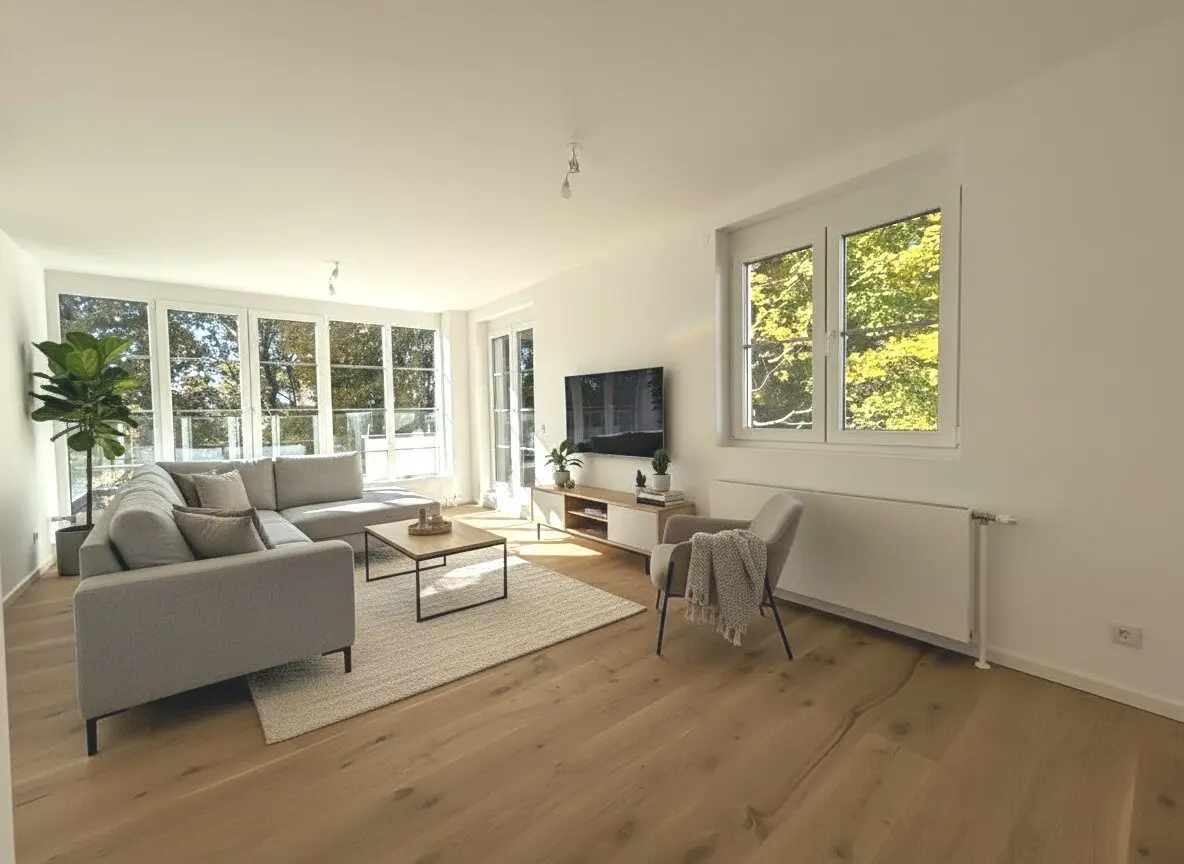1190: "4-Zimmer, 3 Terrassen, erstklassige Ausstattung, Galerie & Tiefgaragenplatz" - ERSTBEZUG NACH GENERALSANIERUNG!
