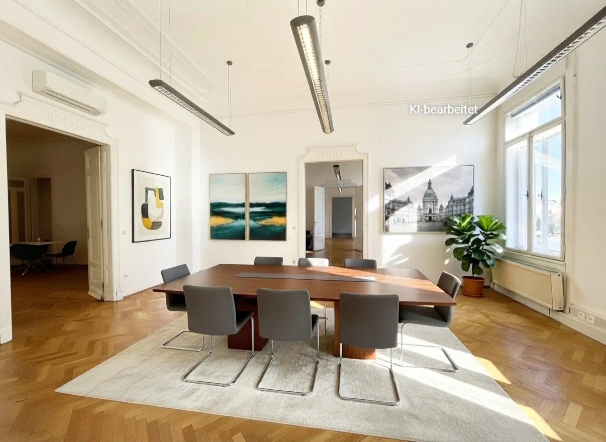 1040! Klimatisiertes, schönes Altbaubüro nahe Karlsplatz – Ihre neue Geschäftsadresse in Wien-Wieden!