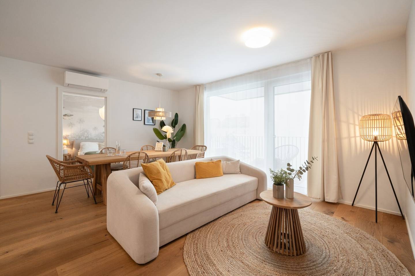 Stilvolles 3-Zimmer-Apartment mit Terrasse und Klimaanlage